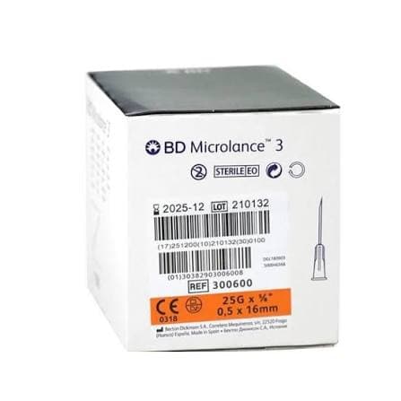 Microlance 25G Needles