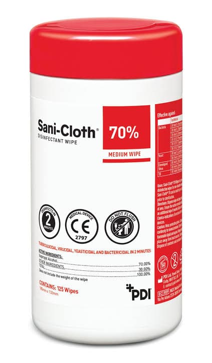 Sani-Cloth 70% Alcohol Wipes